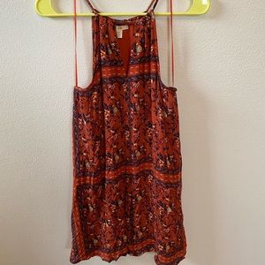 Boho mini dress